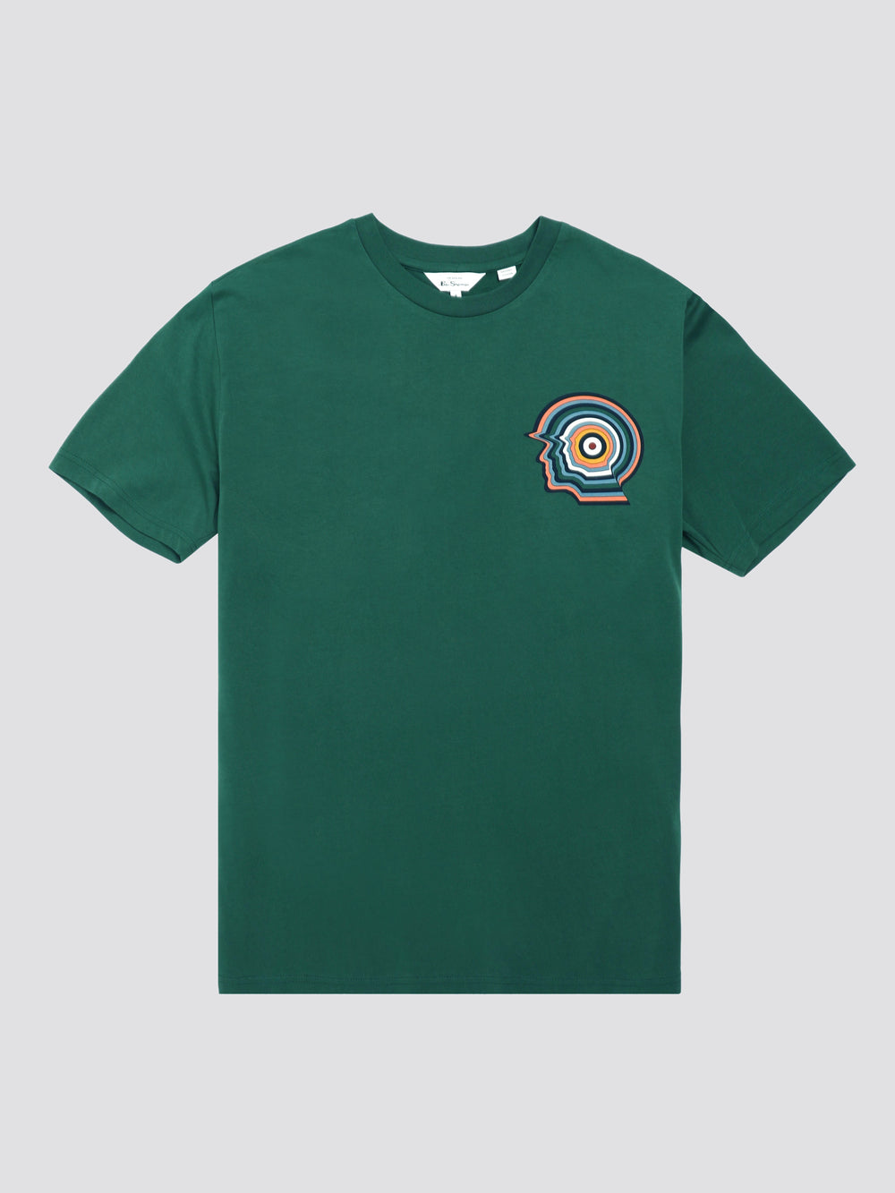 T-Shirt Ben Sherman Signature Mod Head Vert | BSN-75676706